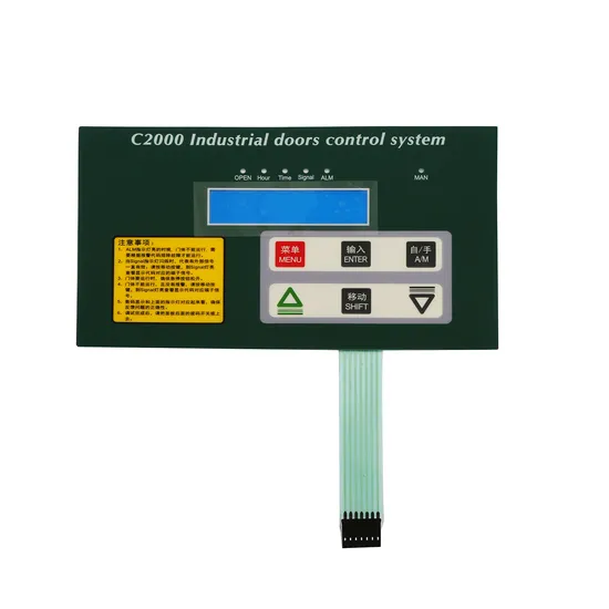 Embossed Push Button Thin Film Switch